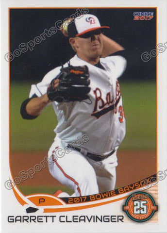 2017 Bowie Baysox Garrett Cleavinger