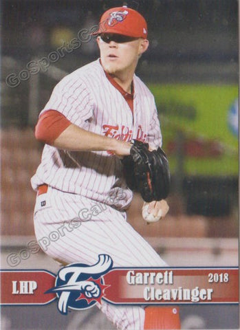2018 Reading Fightin Phils Garrett Cleavinger