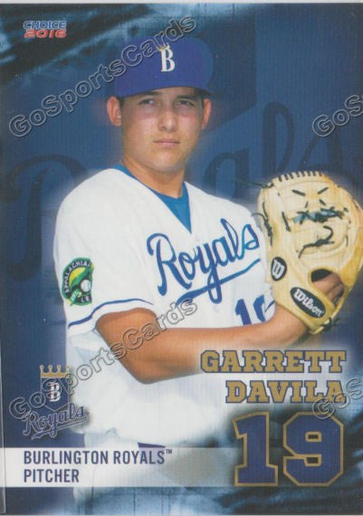 2016 Burlington Royals Garrett Davila