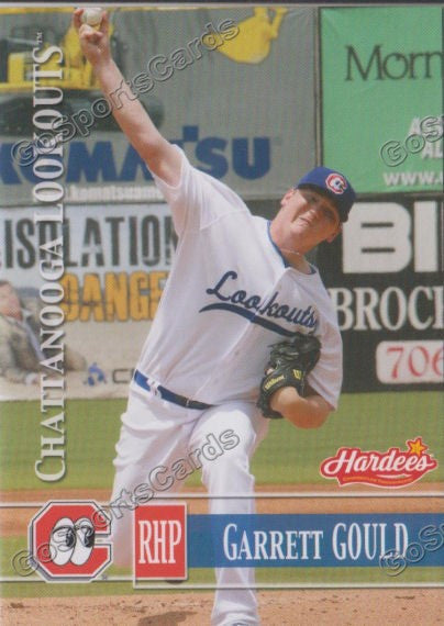 2014 Chattanooga Lookouts Garrett Gould