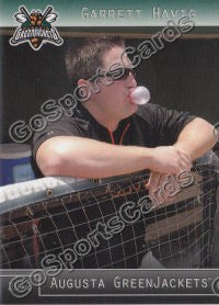 2012 Augusta GreenJackets Garrett Havig