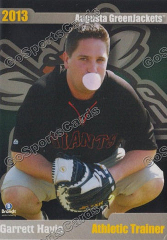 2013 Augusta Greenjackets Garrett Havig