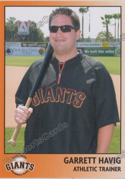 2014 San Jose Giants Garrett Havig