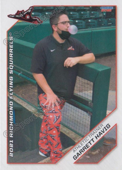 2021 Richmond Flying Squirrels Garrett Havig