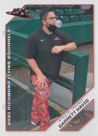 2021 Richmond Flying Squirrels Garrett Havig