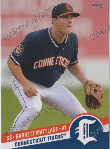 2014 Connecticut Tigers Garrett Mattlage