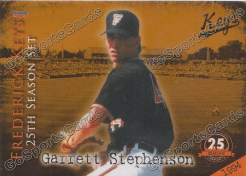 2013 Frederick Keys 25 Anniversary Garrett Stephenson