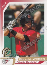 2012 Visalia Rawhide Garrett Weber
