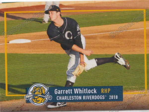 2018 Charleston RiverDogs Garrett Whitlock
