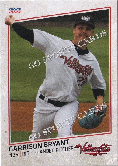 2023 Tri City ValleyCats Garrison Bryant – Go Sports Cards