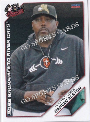 2023 Sacramento River Cats Garvin Alston