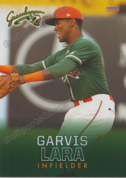 2018 Greensboro Grasshoppers Garvis Lara
