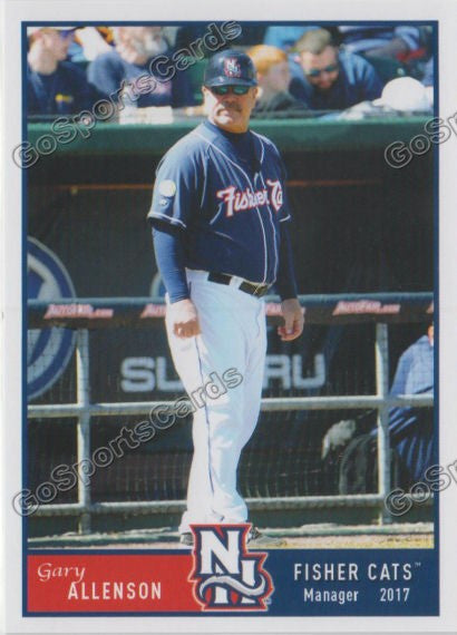 2017 New Hampshire Fisher Cats Gary Allenson