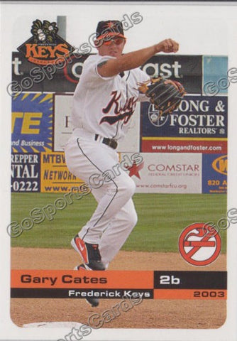 2003 Frederick Keys SGA Gary Cates