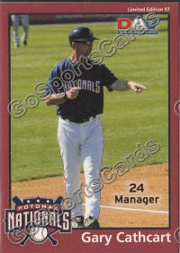 2010 Potomac Nationals DAV Gary Cathcart