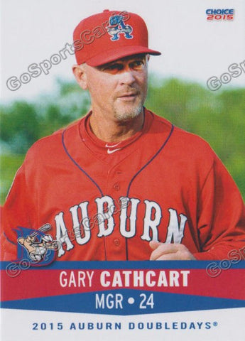 2015 Auburn Doubledays Gary Cathcart