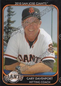 2010 San Jose Giants Gary Davenport