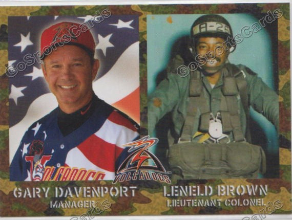 2014 Salem Keizer Volcanoes Military SGA Gary Davenport