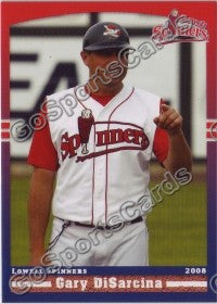 2008 Lowell Spinners Gary DiSarcina