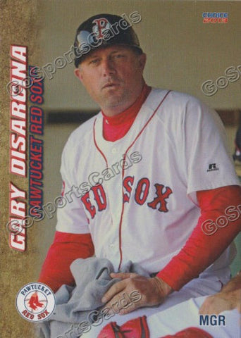 2013 Pawtucket Red Sox Gary Disarcina