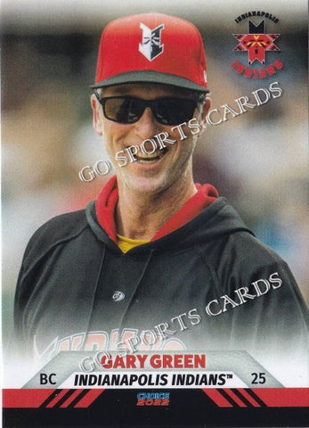 2022 Indianapolis Indians Gary Green
