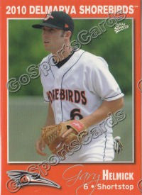 2010 Delmarva Shorebirds Gary Helmick