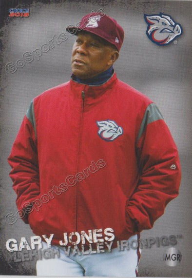 2018 Lehigh Valley IronPigs Gary Jones