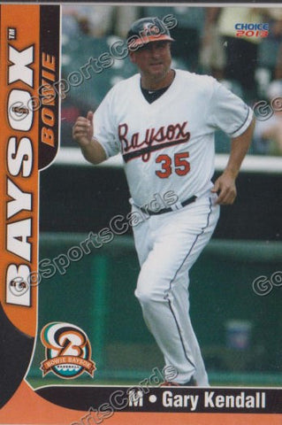 2013 Bowie BaySox Gary Kendall