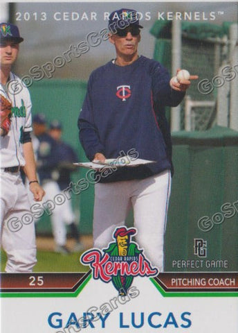 2013 Cedar Rapids Kernels Gary Lucas