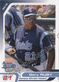 2012 Corpus Christi Hooks Gary Ruby
