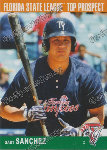 2013 Florida State League Top Prospect FSL Gary Sanchez