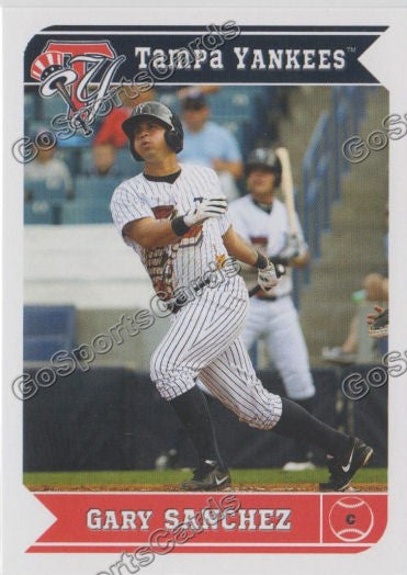 2013 Tampa Yankees Gary Sanchez