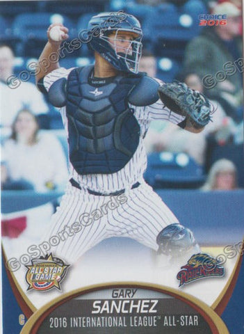 2016 International League All Star Gary Sanchez