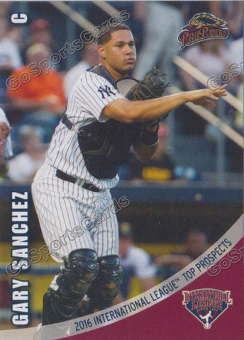 2016 International League Top Prospect Gary Sanchez