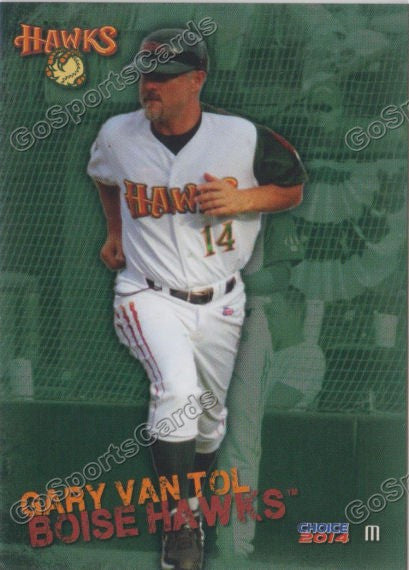 2014 Boise Hawks Gary Van Tol