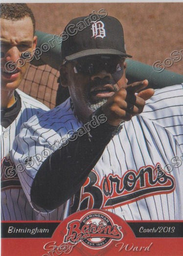 2013 Birmingham Barons Gary Ward