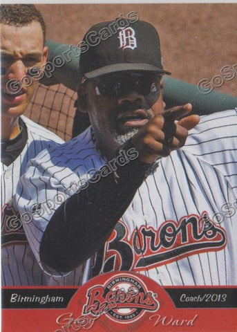 2013 Birmingham Barons Gary Ward