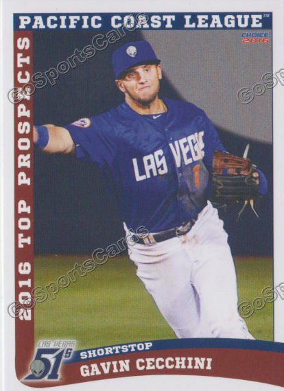 2016 Pacific Coast League Top Prospect PCL Gavin Cecchini