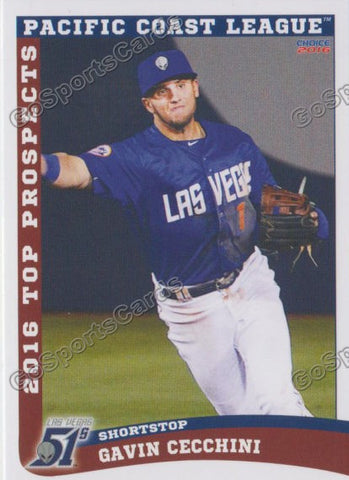 2016 Pacific Coast League Top Prospect PCL Gavin Cecchini