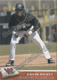 2007 Wisconsin Timber Rattlers Gavin Dickey