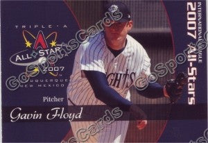 2007 International League All Star Choice Gavin Floyd