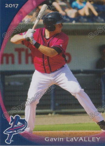 2017 Pensacola Blue Wahoos Gavin LaValley