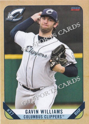 2023 Columbus Clippers Gavin Williams