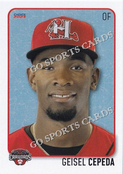 2023 Hickory Crawdads 1st Geisel Cepeda