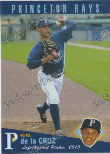 2013 Princeton Rays Geisel De La Cruz
