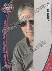 2012 Brevard County Manatees Gene Albury