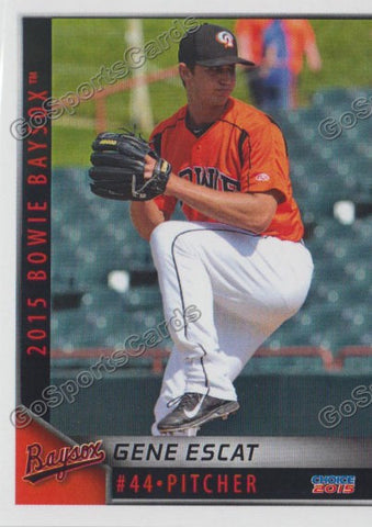 2015 Bowie Baysox Gene Escat