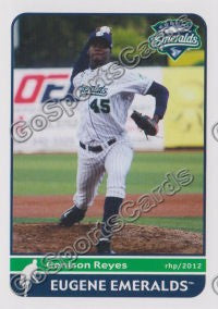 2012 Eugene Emeralds Genison Reyes