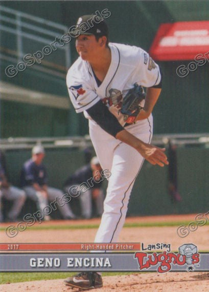 2017 Lansing Lugnuts Geno Encina