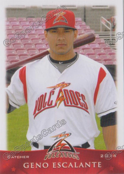 2014 Salem Keizer Volcanoes Geno Escalante